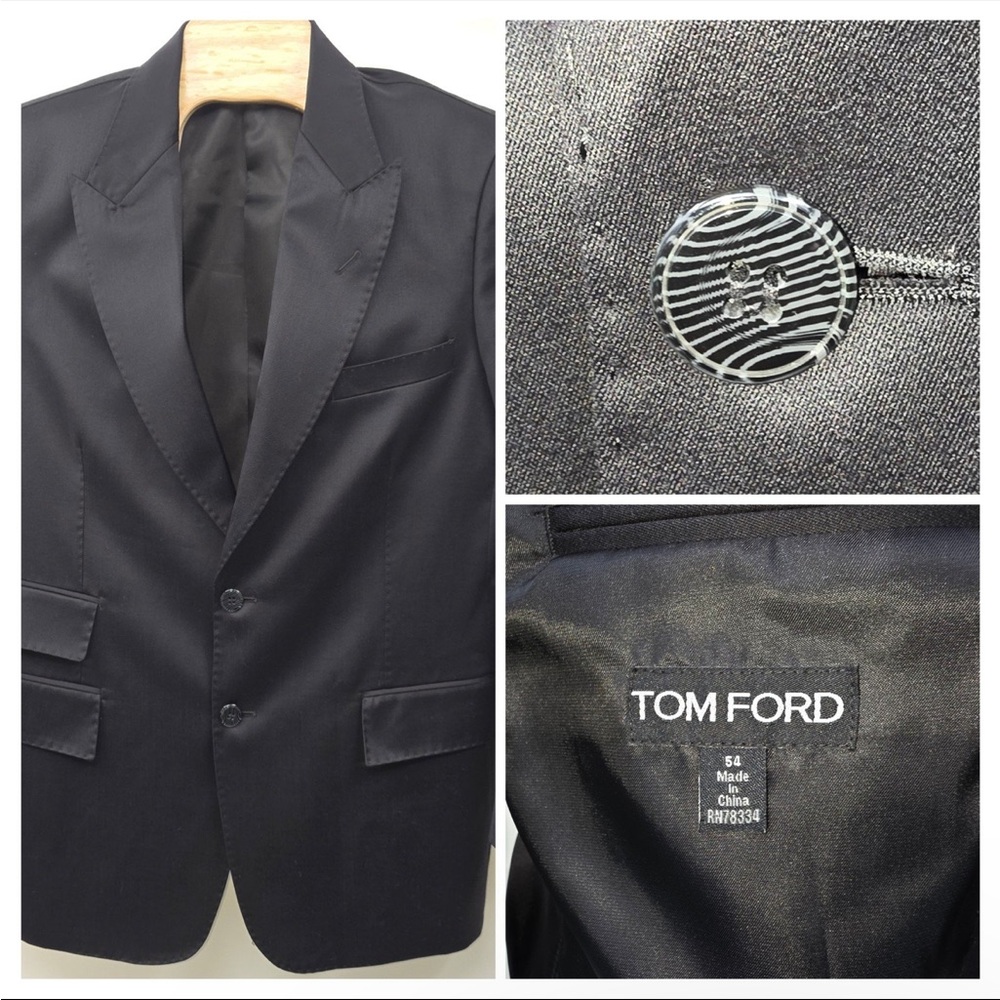 Tom Ford Black Men's Slim Blazer